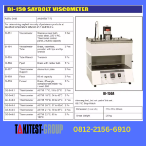 Saybolt Viscosimeter